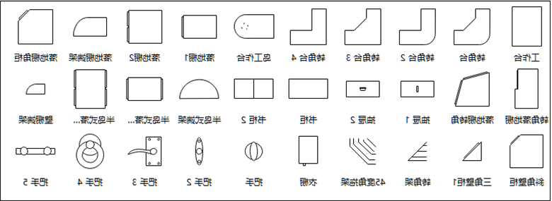 emc易倍官方下载
图示柜子符号