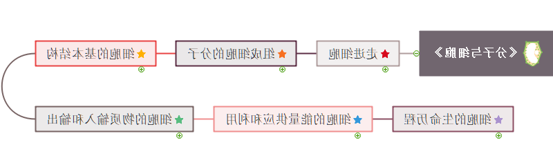 生物必修一思维导图