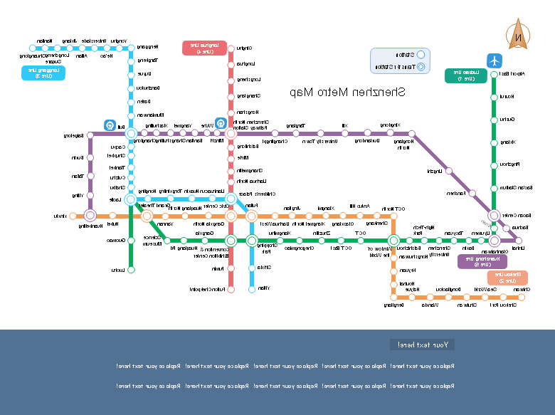 地铁线路图示例