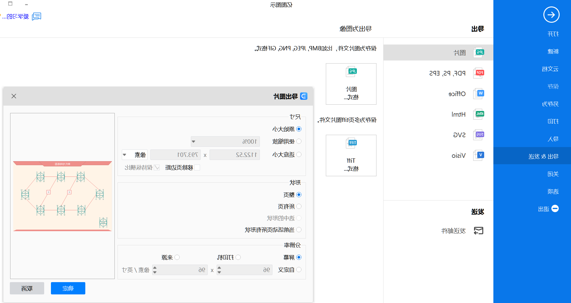 网络图保存