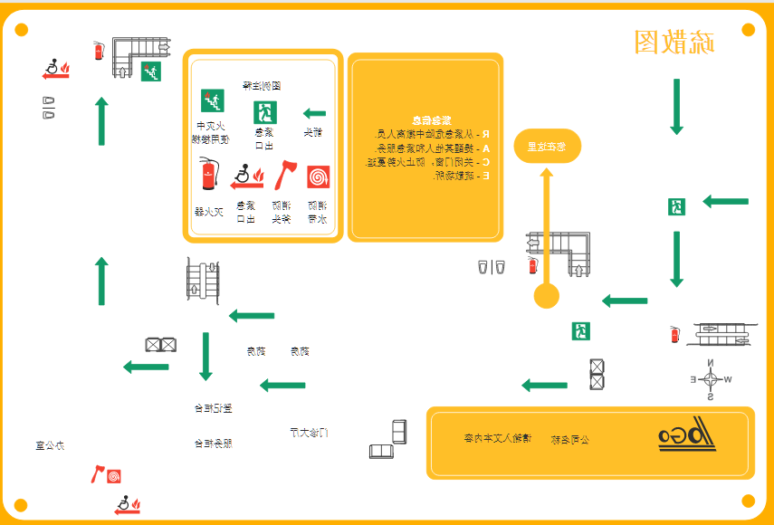 消防图示图